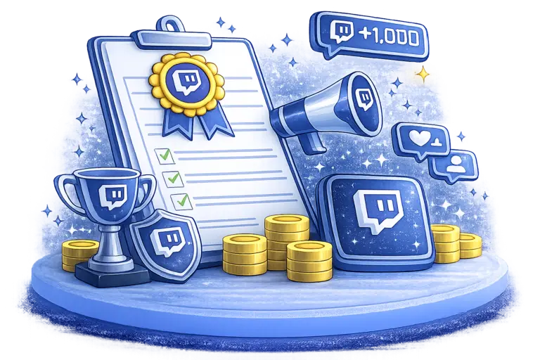 Twitch followers service